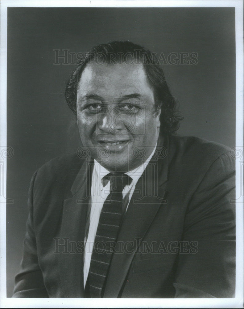 Press Photo Executive Editor of Ebony magazine Herbert Nipson - Historic Images