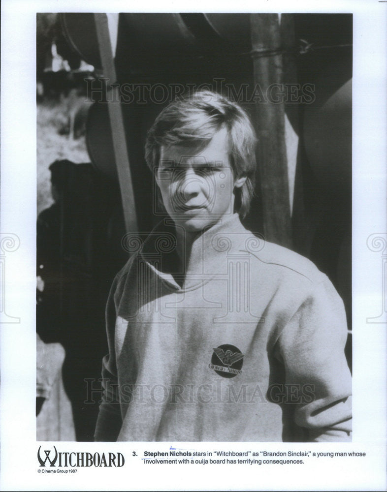 1987 Press Photo Stephen Nichols,actor - Historic Images