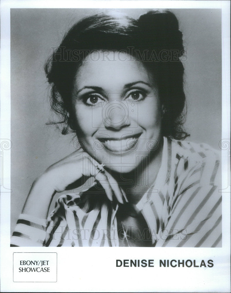 1986 Press Photo Denise Nicholas,actress - Historic Images