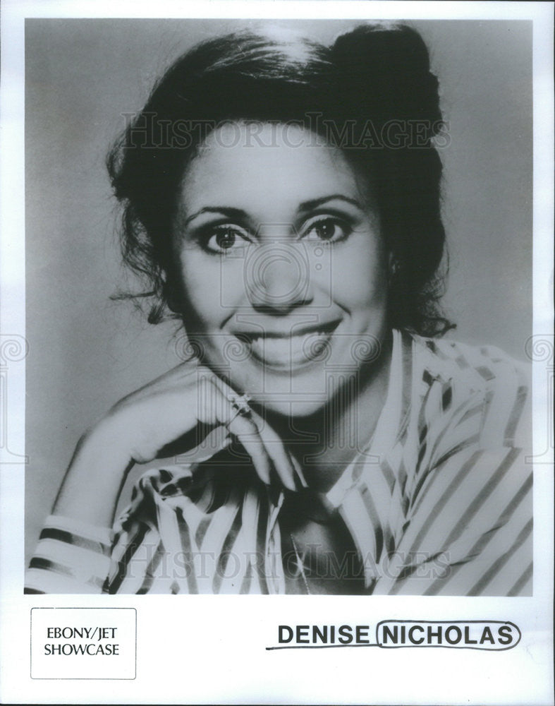 1977 Press Photo Denise Nicholas,actress - Historic Images