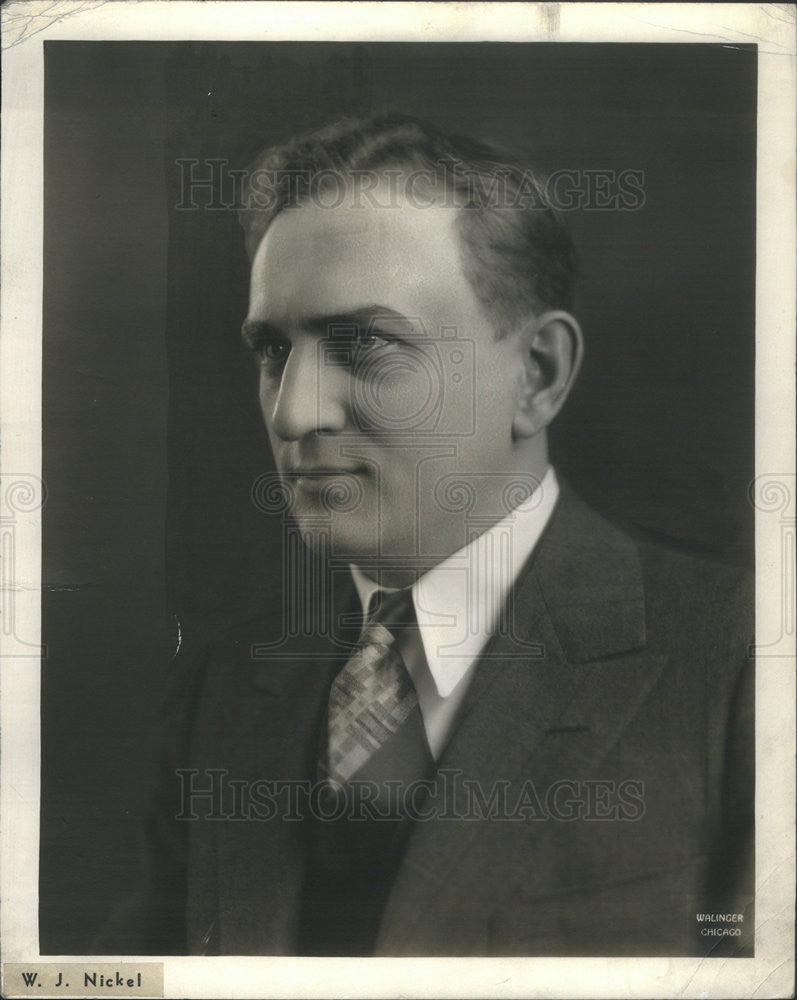1953 Press Photo W. J. Nickel/Bankers Box Company - Historic Images