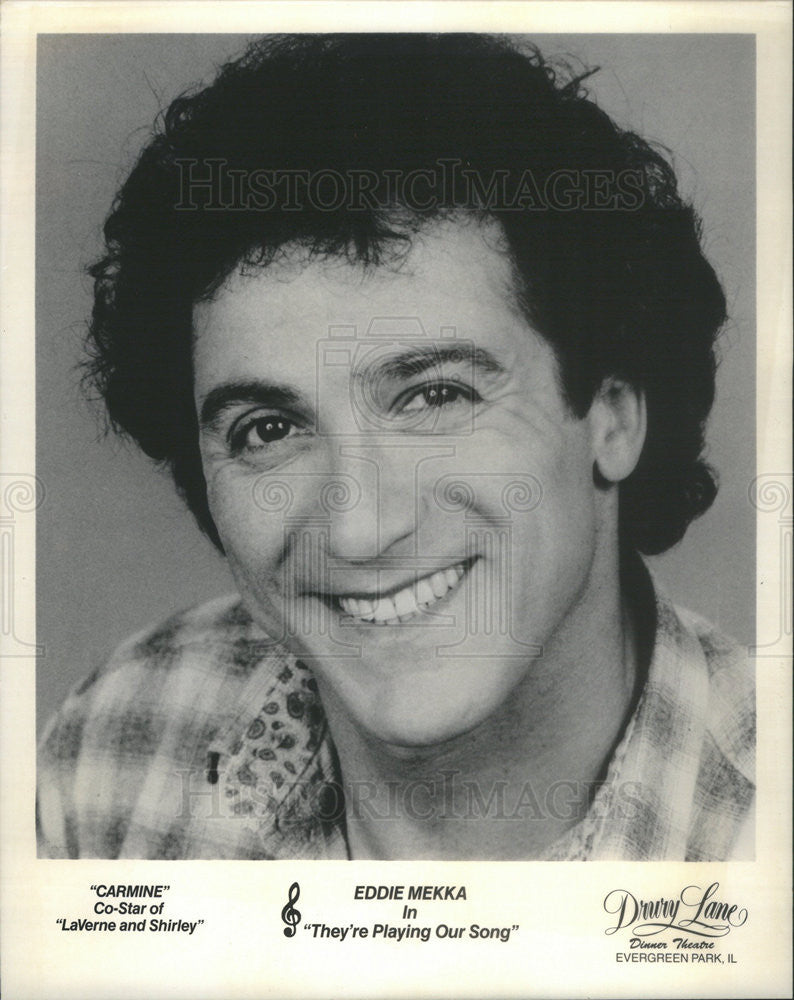 1989 Press Photo Eddie Mekka American Actor - Historic Images