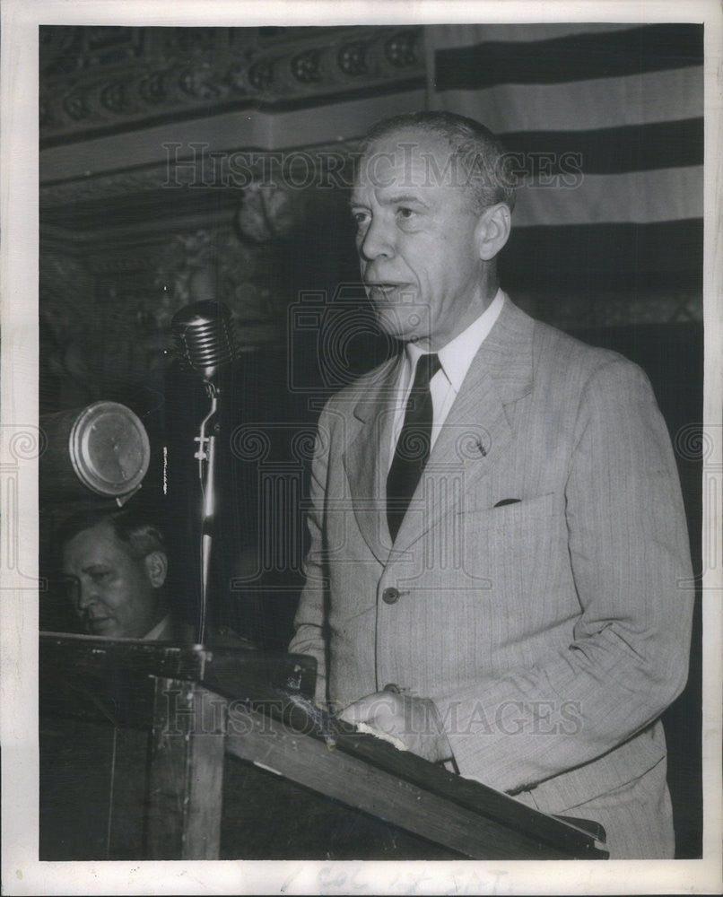 1946 Press Photo Robert P. Patterson/Secretary Of War - Historic Images