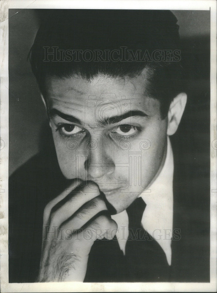 1934 Press Photo Louis Rude Payne, Murder Trial - Historic Images