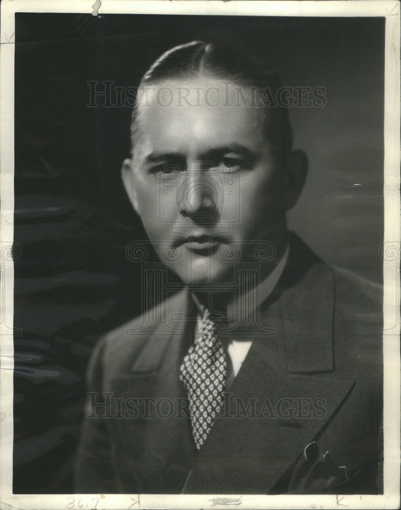 1938 Press Photo W.A. Patterson. - Historic Images