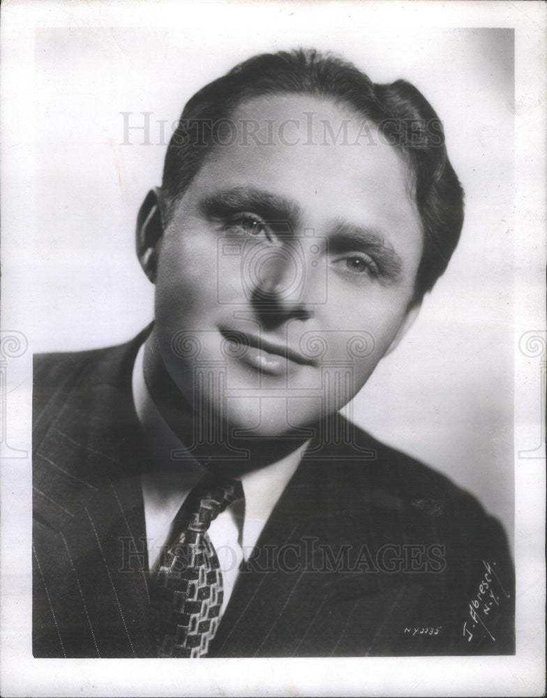 1949 Press Photo Christopher Lynch,tenor - Historic Images