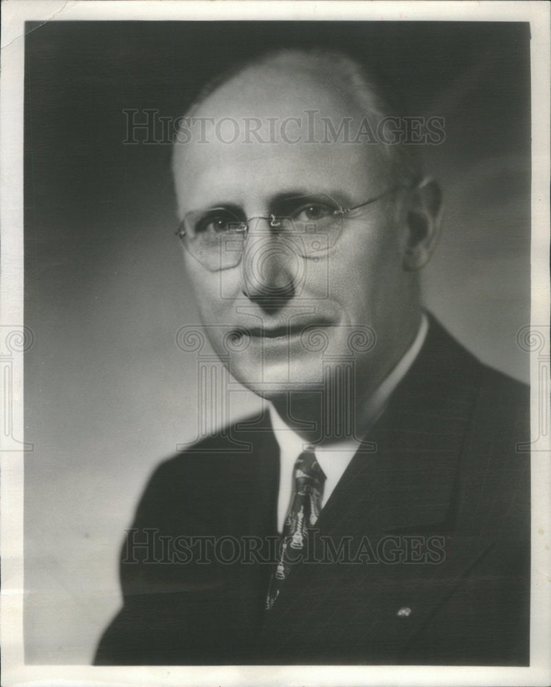 1958 Press Photo A.C. Nielsen, Chairman of the Boad - Historic Images