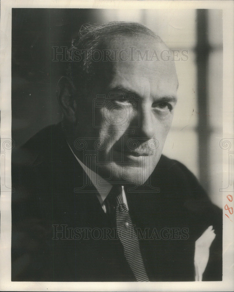 1956 Press Photo British Lord Chandos Northern Ireland Development Council - Historic Images