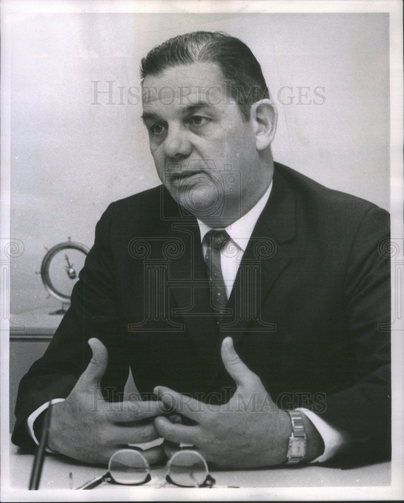 1963 Press Photo William C. Lucey, Red Cross - Historic Images