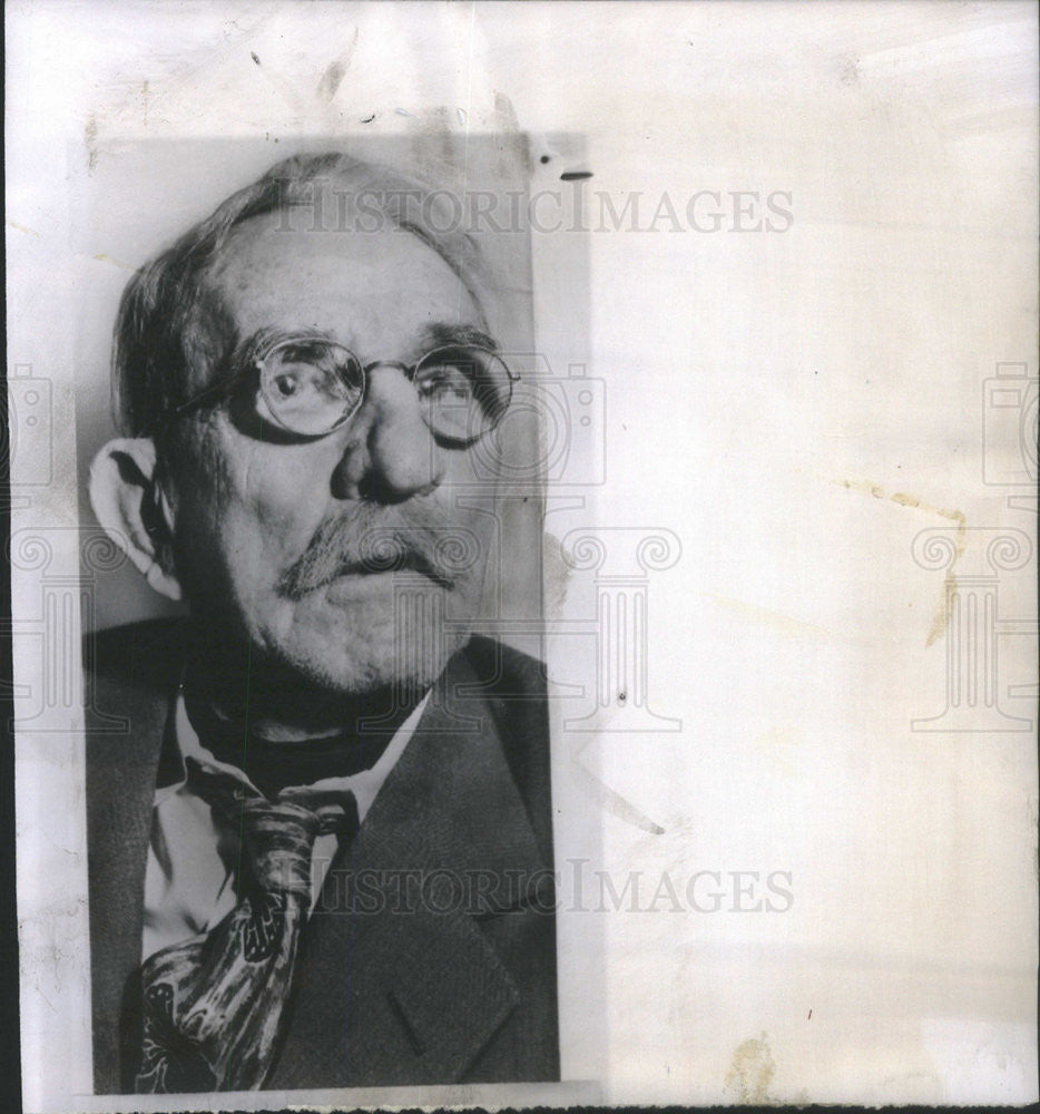 1952 Press Photo Wm. &quot;Alfalfa Bill&quot; Murray former Governor of Oklahoma - Historic Images