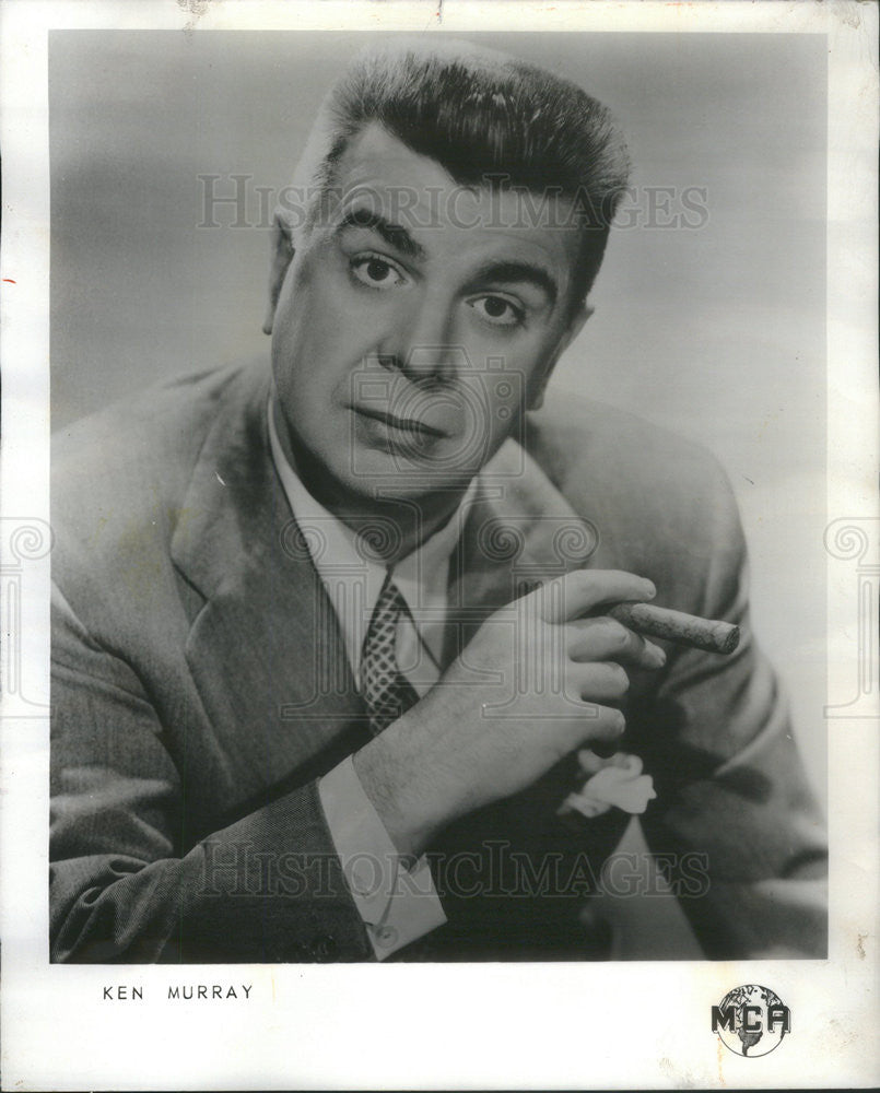 1959 Press Photo Ken Murray Plays At The Empire Room Of The Palmer House - Historic Images