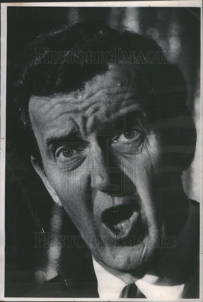 1968 Press Photo of Senator Edmund Muskie, Democratic VP nominee - Historic Images