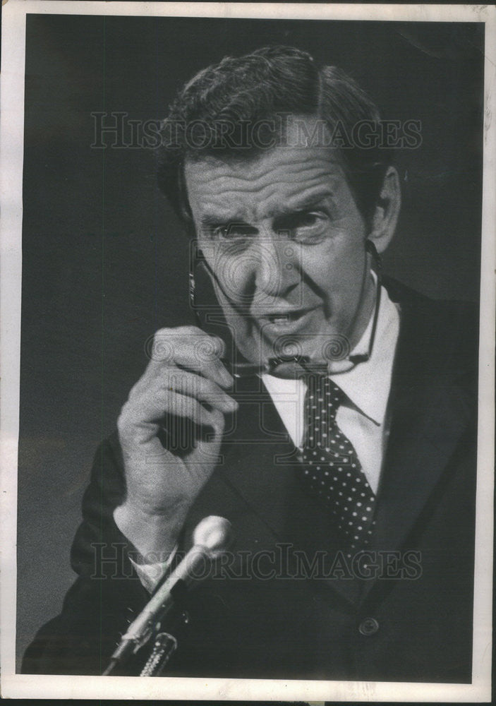1969 Press Photo Senator Edmund Muskie - Historic Images