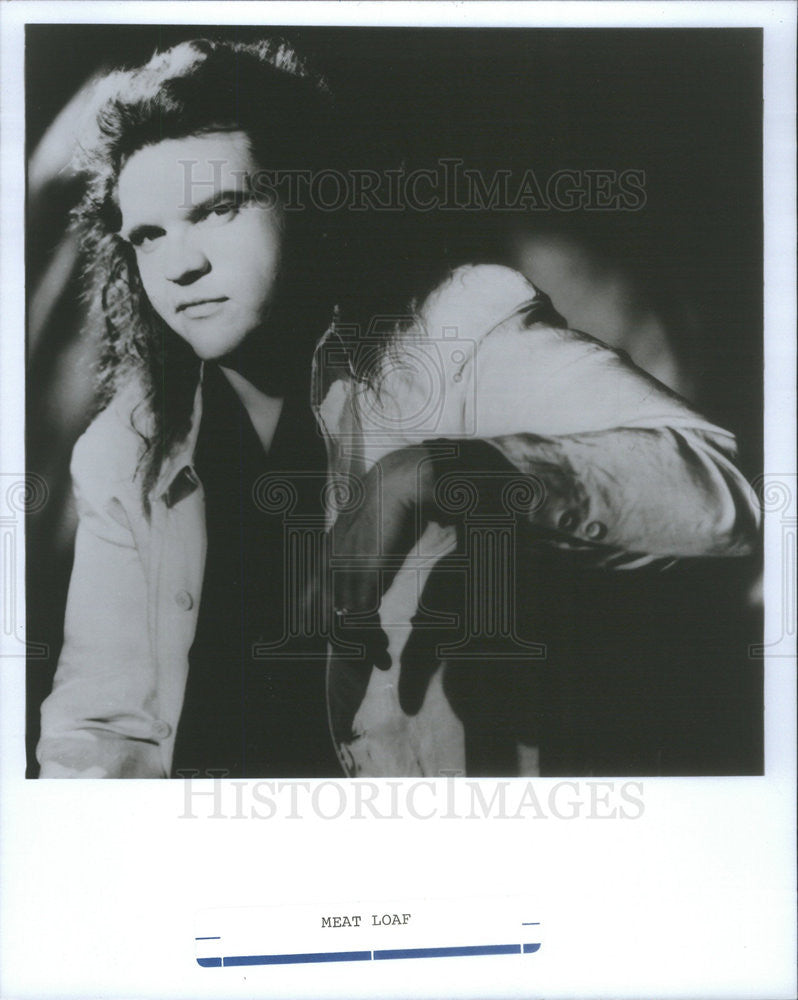 1995 Press Photo Meat Loaf Singer Lyric Opera - Historic Images