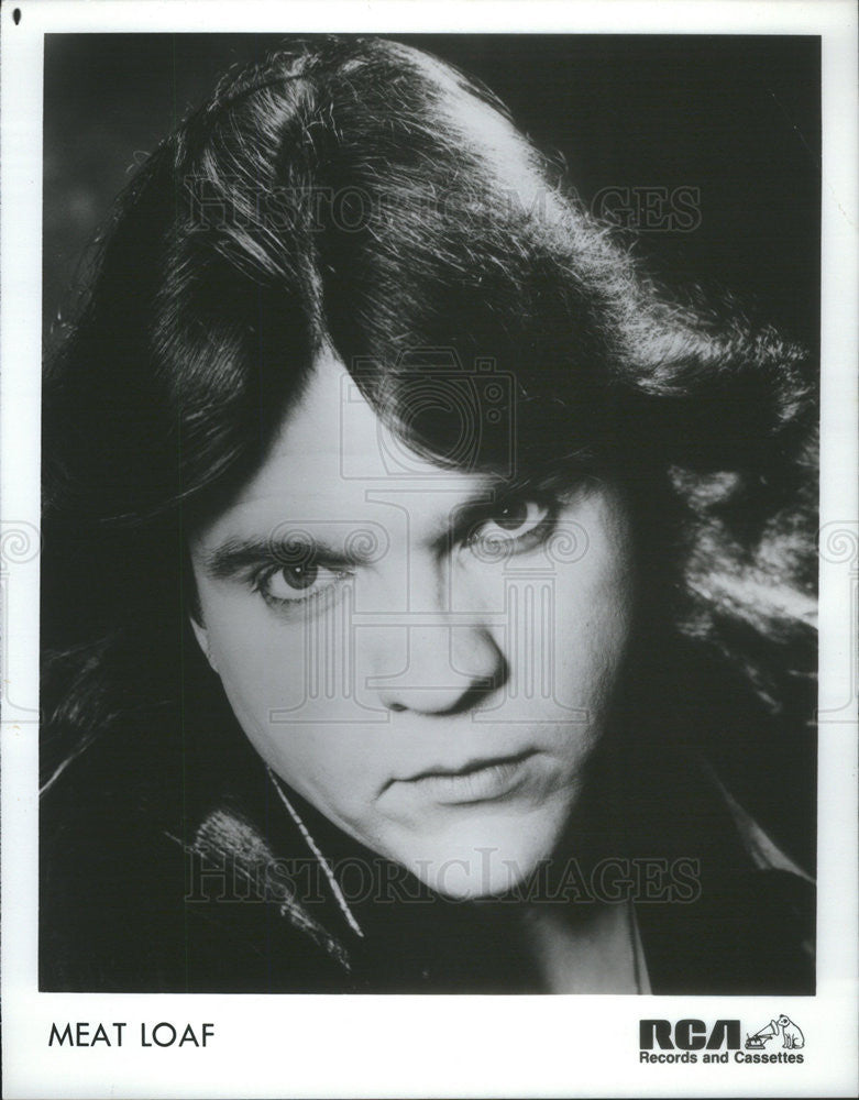 Press Photo Singer Actor Meat Loaf - Historic Images
