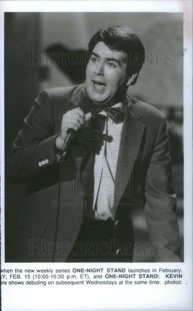 1992 Press Photo Comedian Kevin Meaney - Historic Images