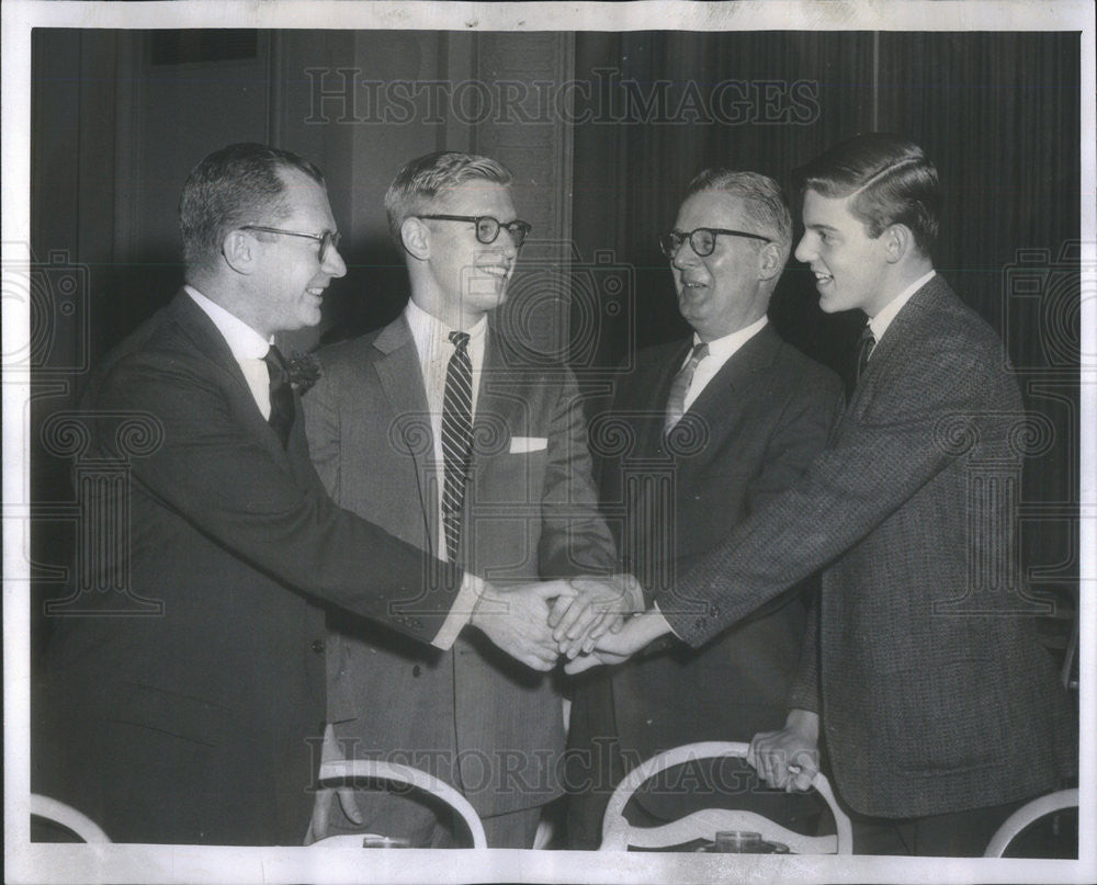 1960 Press Photo President Rudy L. Ruggles - Historic Images