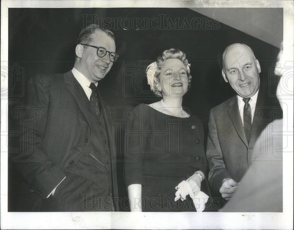 1960 Press Photo President Rudy L. Ruggles - Historic Images