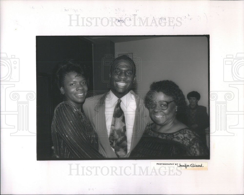 Press Photo Charles Moultrie &quot;Youth of the Year&quot; by CHicago Girls &amp; Boys Club - Historic Images