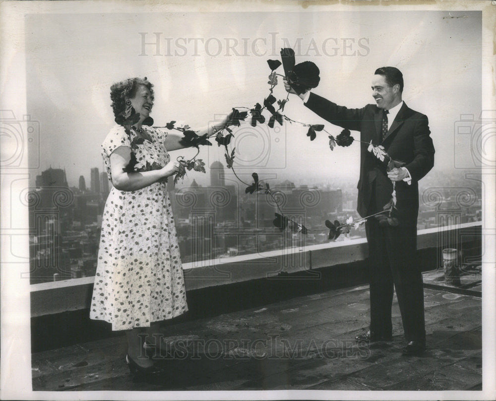 1956 Press Photo Robert Sargent Shriver Jr is Chicagps Veteran of the Year - Historic Images