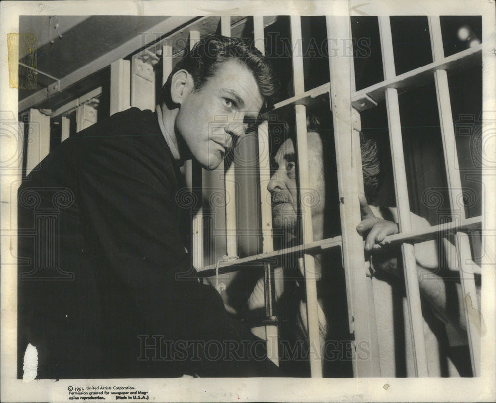 1961 Press Photo Don Murray in &quot;The Hoodlum Priest&quot; - Historic Images