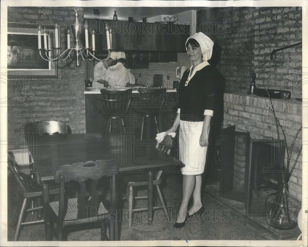 1965 Press Photo Mrs. Frederick Murray Illinois Society - Historic Images