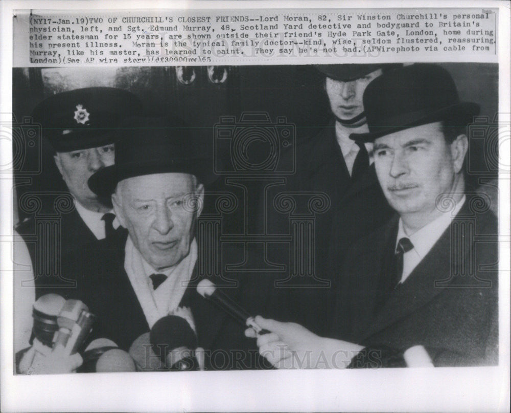 1965 Press Photo Sergeant Edmund Murray Scotland Yard Detective - Historic Images