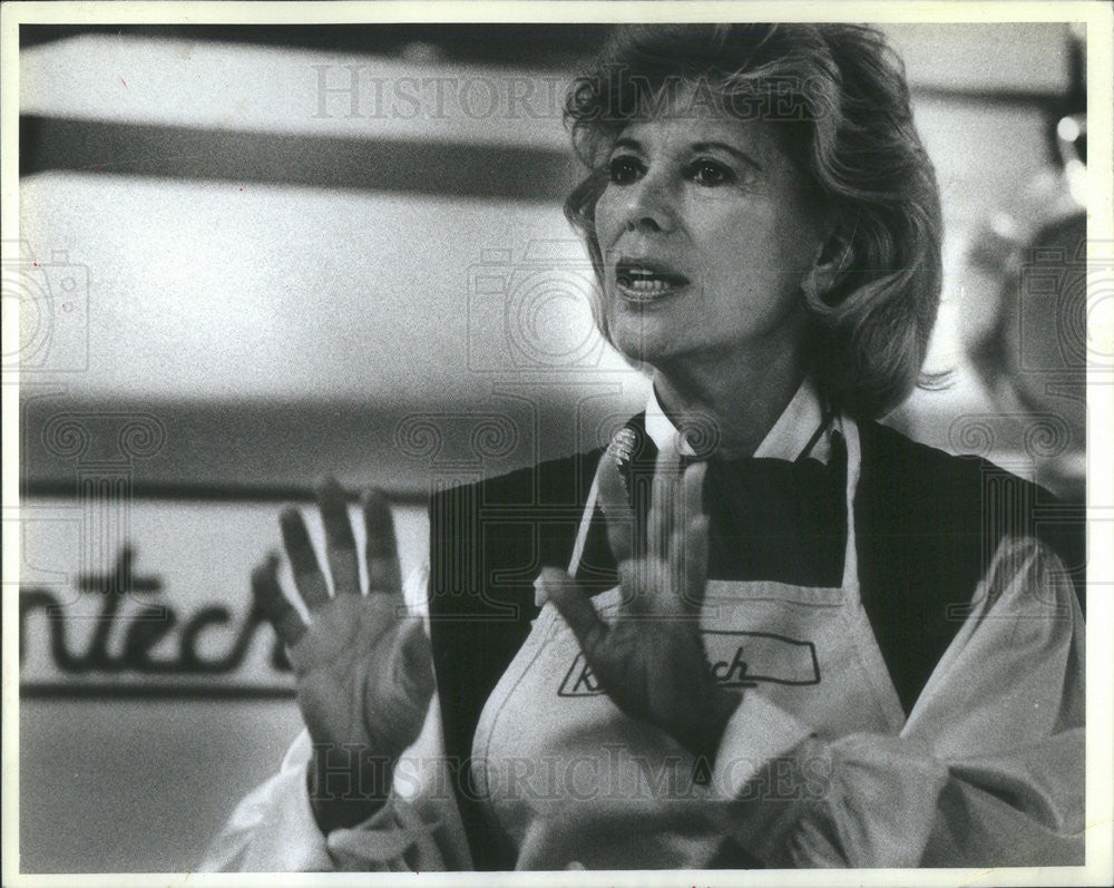 1983 Press Photo Dinah Shore American Singer Actress Television Personality - Historic Images