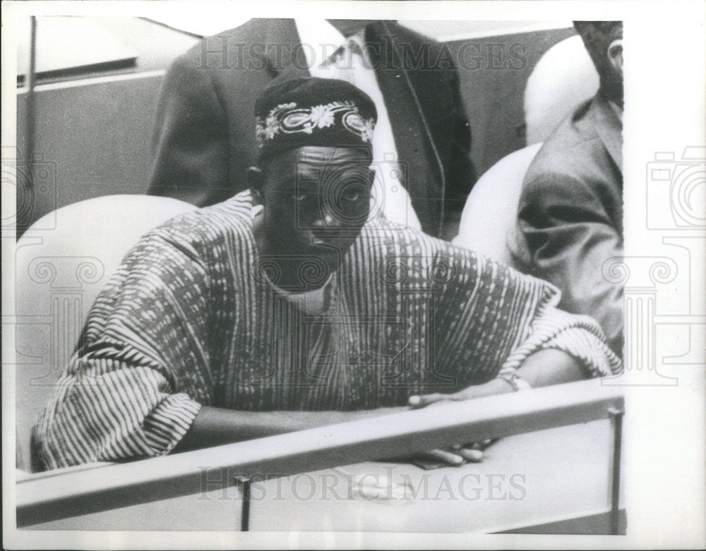 1958 Press Photo Mumuni Bawumina Ghana Delegate - Historic Images