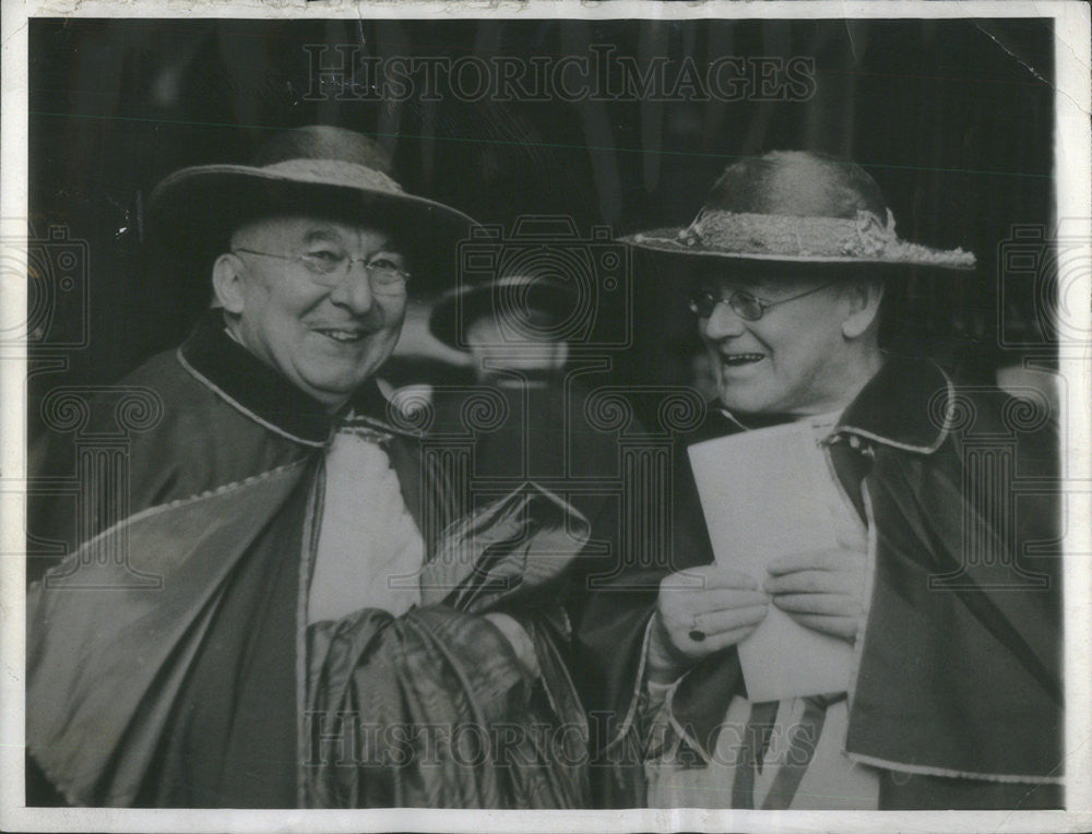 1939 Press Photo Cardinal Mundelein Chicago Archbishop - Historic Images