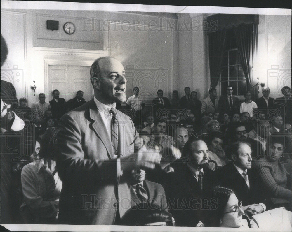 1970 Press Photo Jack Siegel Committee Save Highland Park - Historic Images