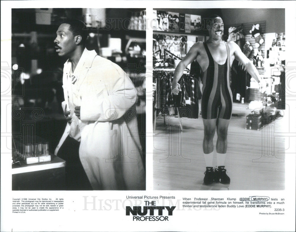 1996 Press Photo The Nutty Professor Eddie Murphy - Historic Images