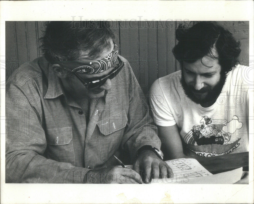 1975 Press Photo William Russo and Corky Siegel,musicians - Historic Images