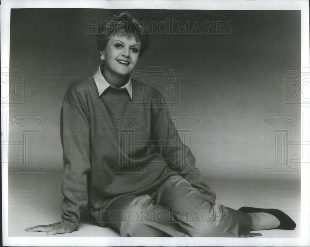 Press Photo English Actress Of Film, Theater, TV And Singer Angela Lansbury - Historic Images