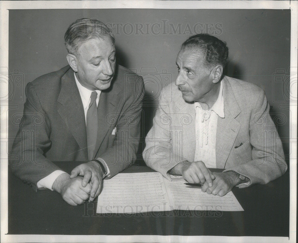 1954 Press Photo Samuel Katzin Chairman American Jewish Tercentenary Committee - Historic Images