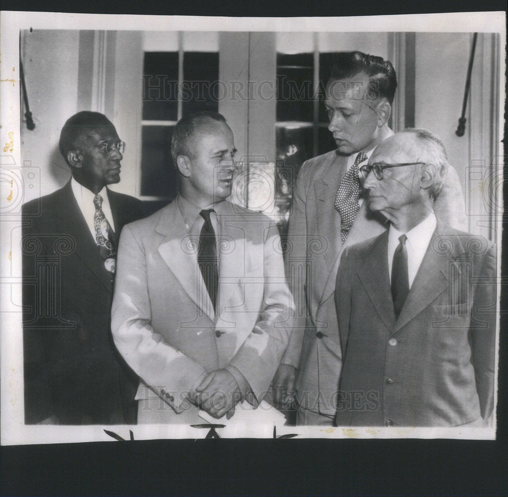 1953 Press Photo Clergy seel clemency forRosenberg spies - Historic Images