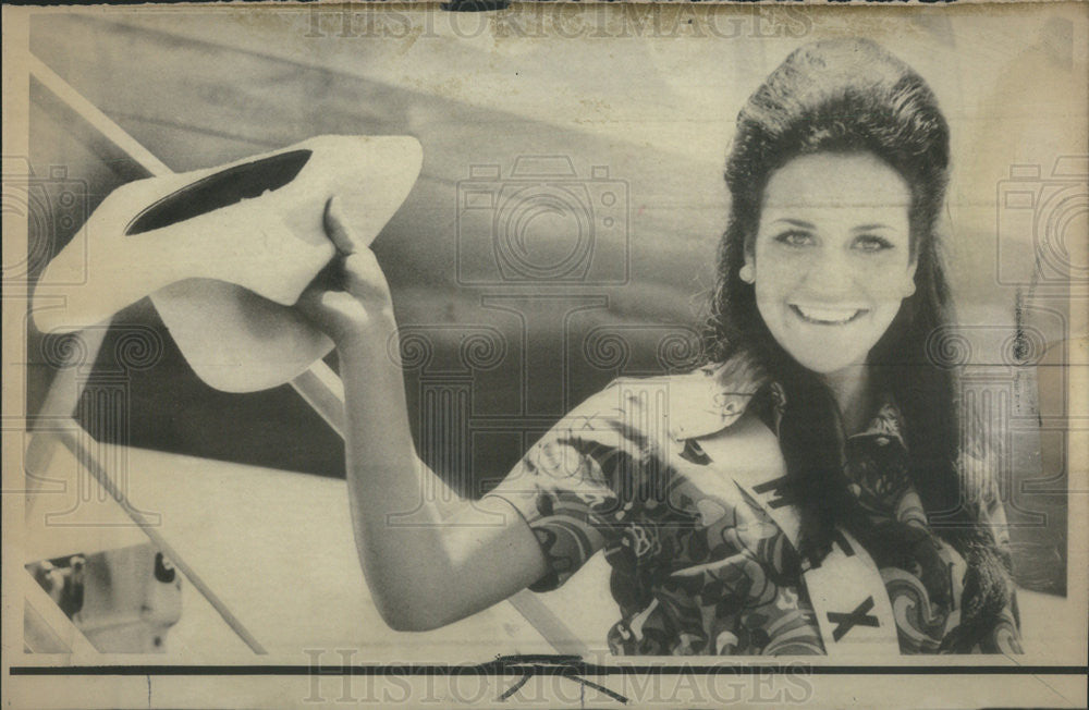 1971 Press Photo Miss Mexico Maria Louis Lopez-Corzo - Historic Images