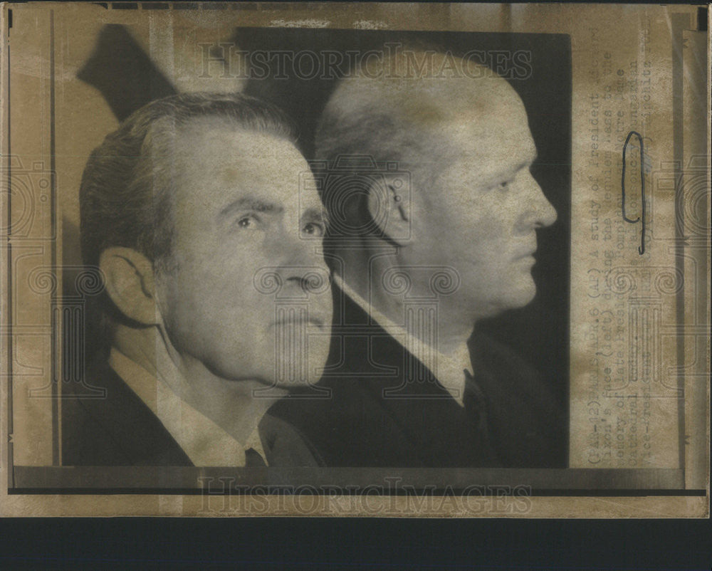 Press Photo President Richard Nixon and other - Historic Images