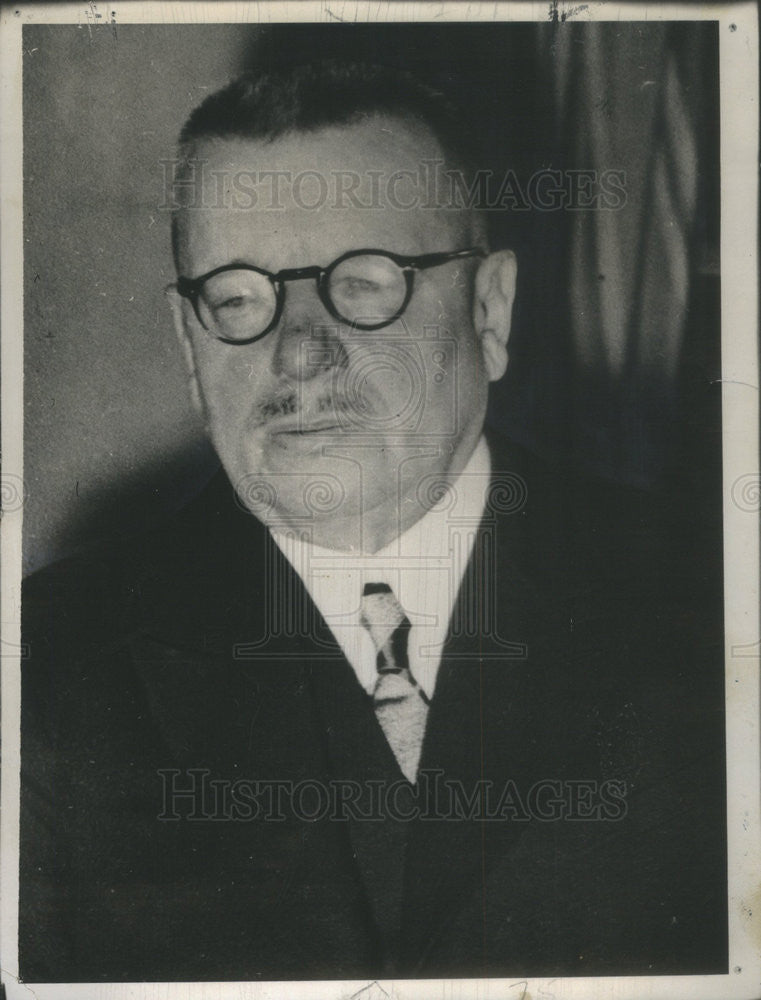 1939 Press Photo Juho Kusti passikivi former Finland premier - Historic Images