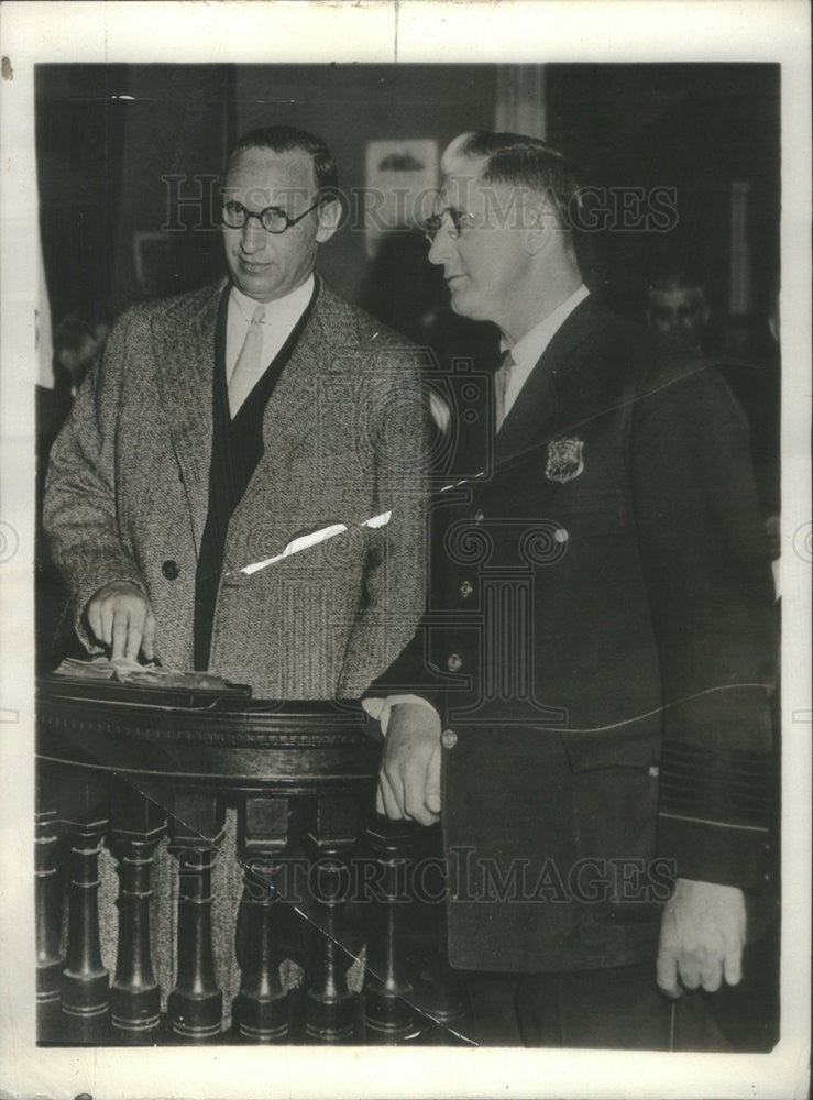 1933 Press Photo Lessing Julius Rosenwald Rare Book Collector Library Congress - Historic Images