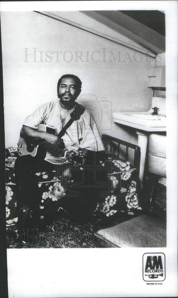 1973 Press Photo Brownie McGhee Musician - Historic Images