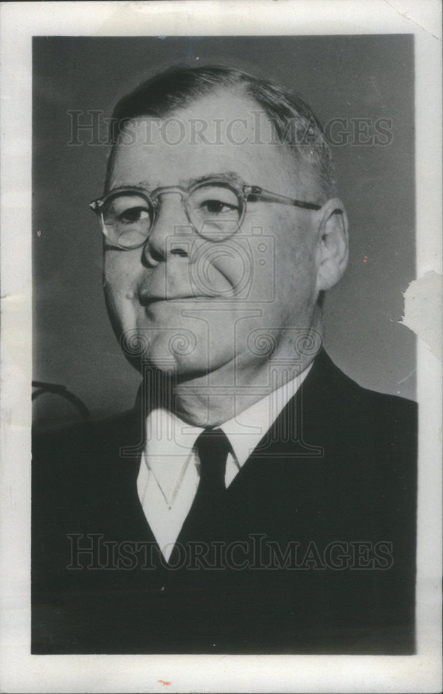 1953 Press Photo Rev. Clifton Rash Member American Leprosy Mission - Historic Images