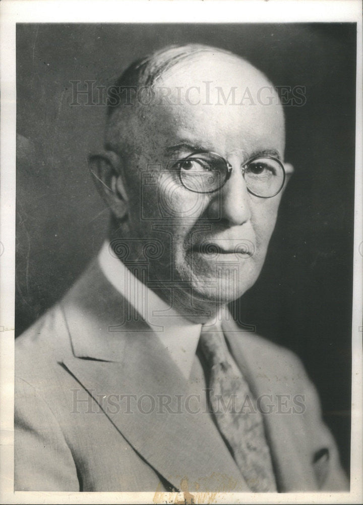 1934 Press Photo Defense Attorney Ben Laska - Historic Images