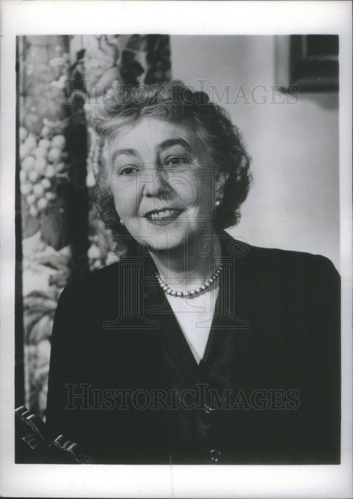 1948 Press Photo Ruth Laughlin Author Wind Leaves No Shadow - Historic Images