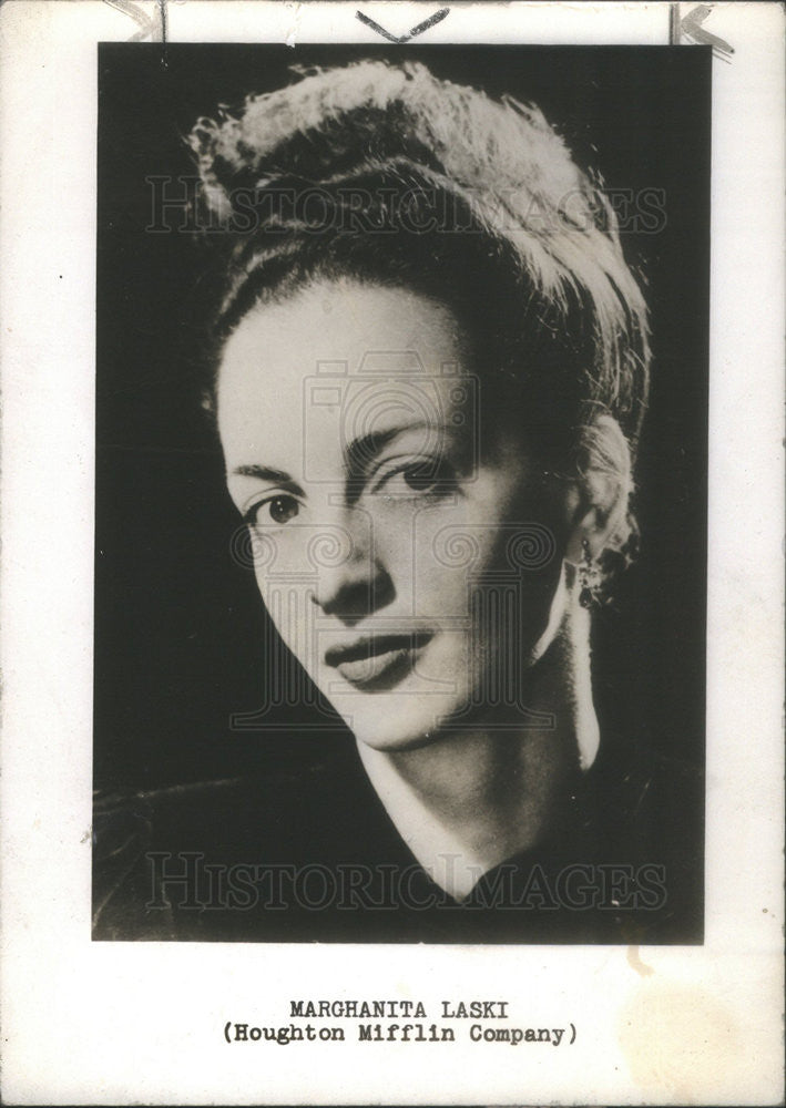 1949 Press Photo Marghanita Laski Journalist Novelist - Historic Images
