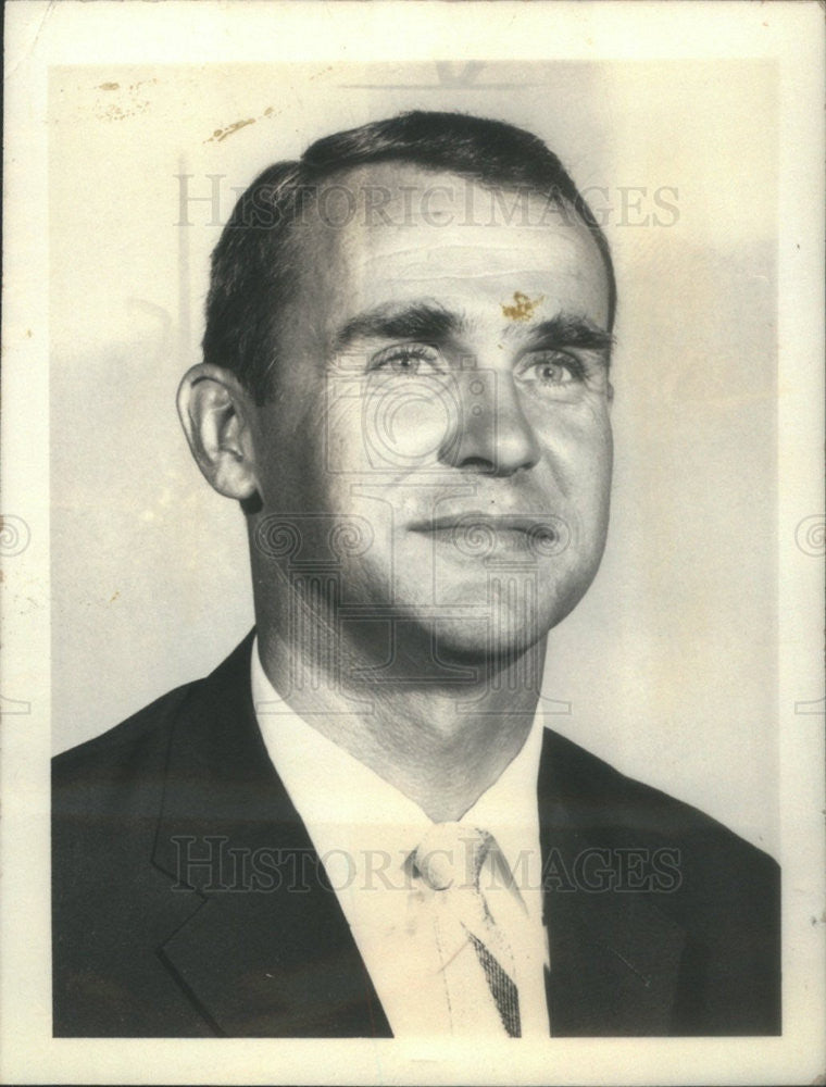 1974 Press Photo George Ogle United Methodist Minister Doctor - Historic Images