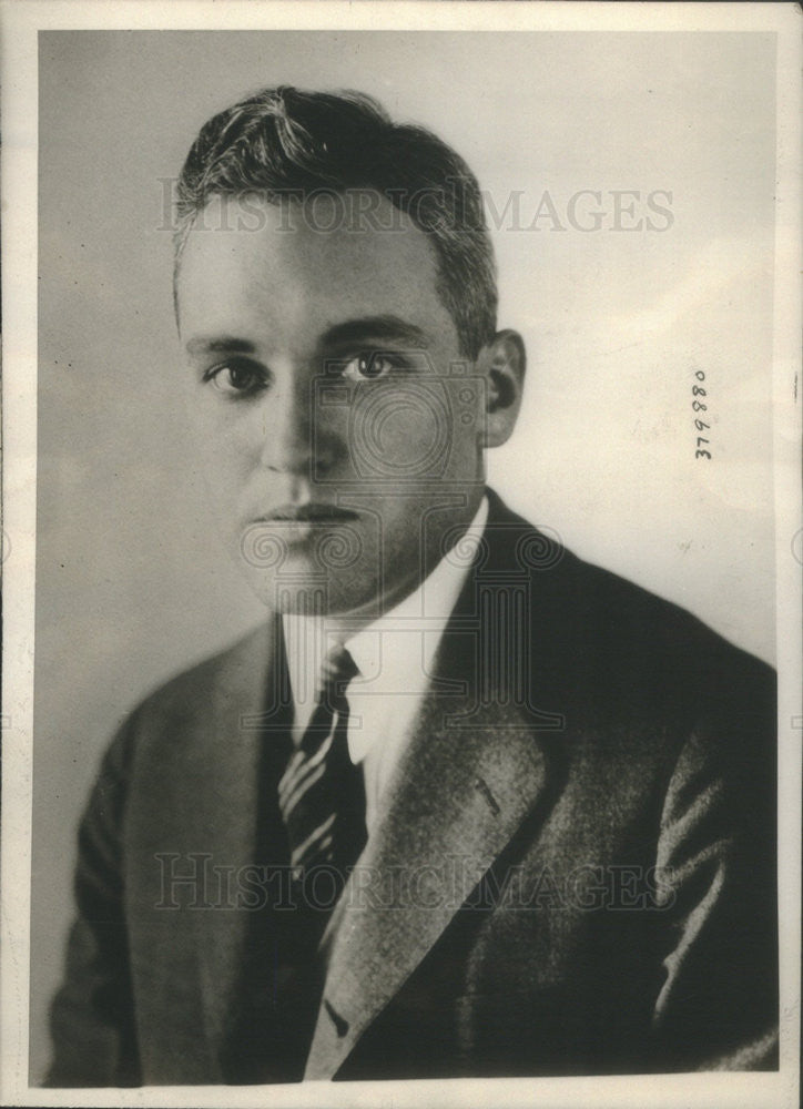 1929 Press Photo Attorney David Meriweather Milton - Historic Images