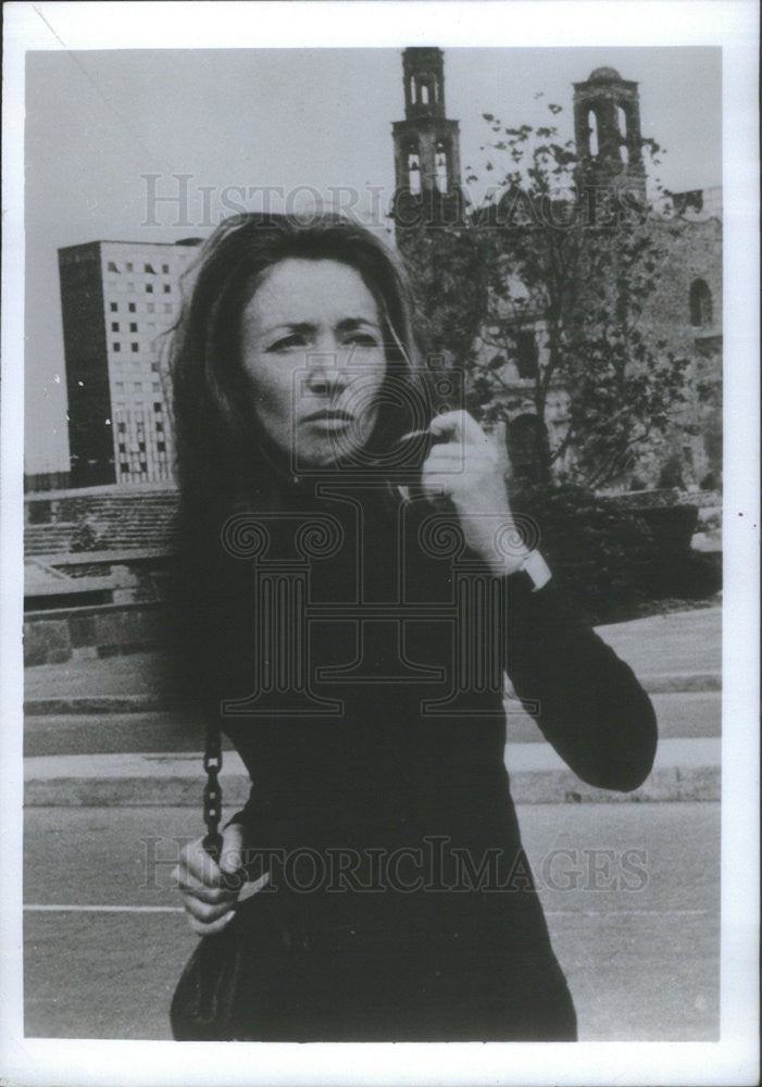 1978 Press Photo Oriana Falacci - Historic Images