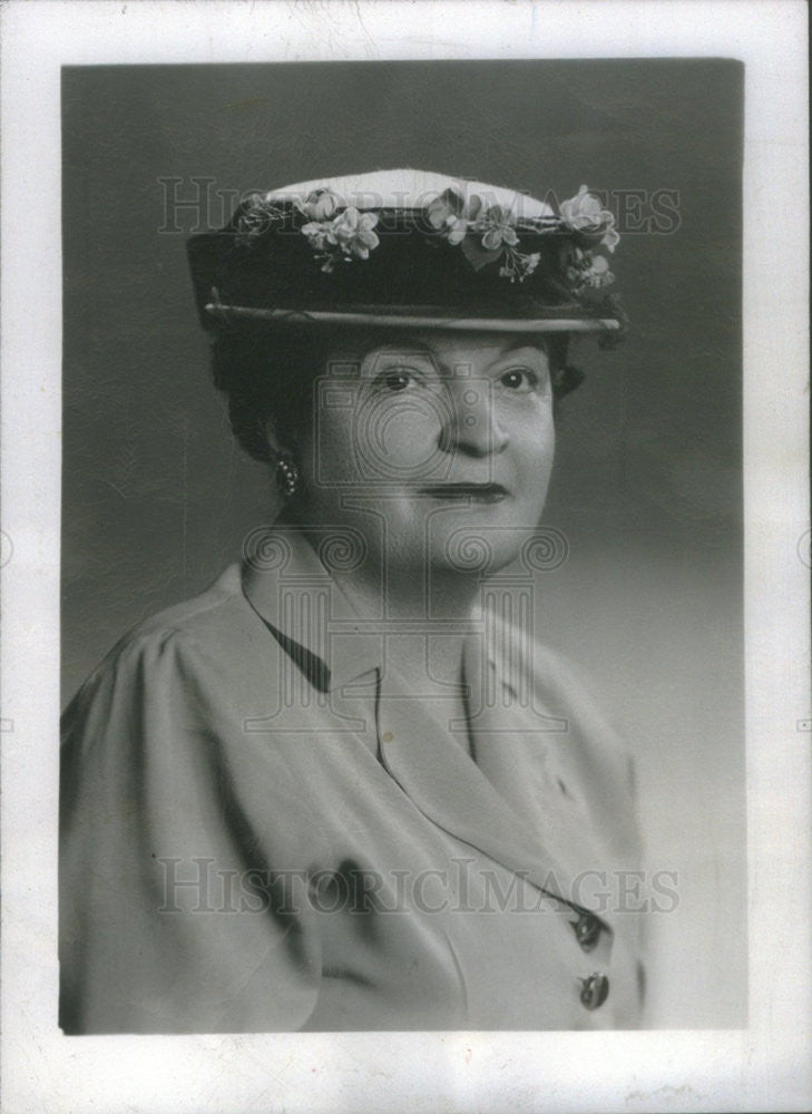 1960 Press Photo Mrs Mary Powers Policewoman - Historic Images