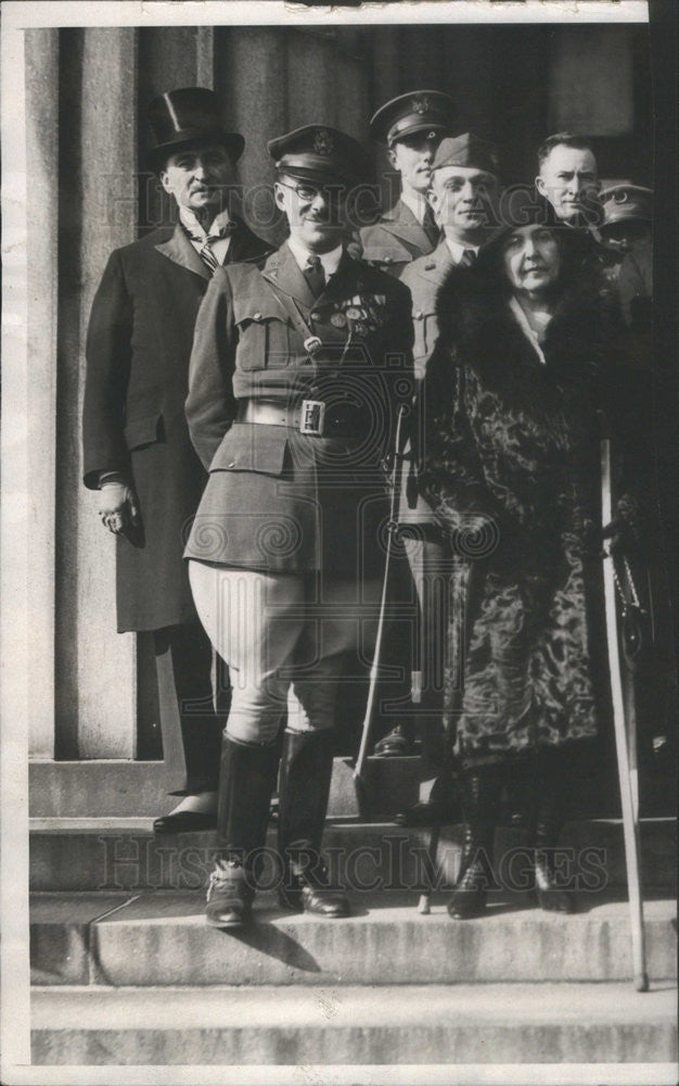 Undated Press Photo Princess Cantacuzene Russia Major Leonard Harmon John Delafield - Historic Images